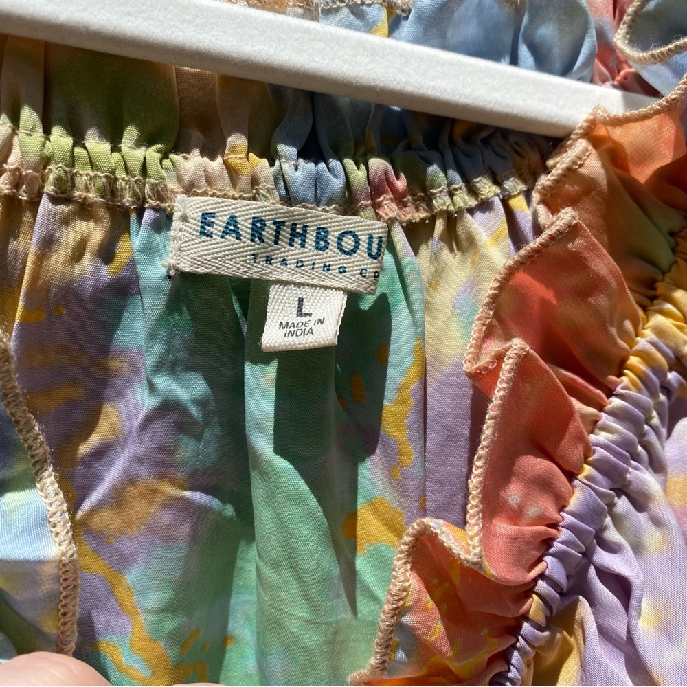 Earthbound Floral Multicolor Maxi Dress - Picture 8 of 8